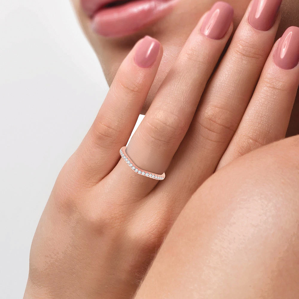 14K 0.25 Diamond Enhancer Band - Solomon Jewelers