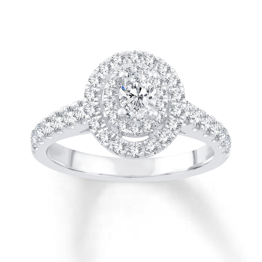 14K 1.00CT Diamond BRIDAL RING - Solomon Jewelers