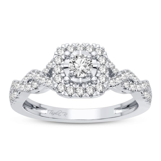 14K 0.33CT Diamond Ring - Solomon Jewelers