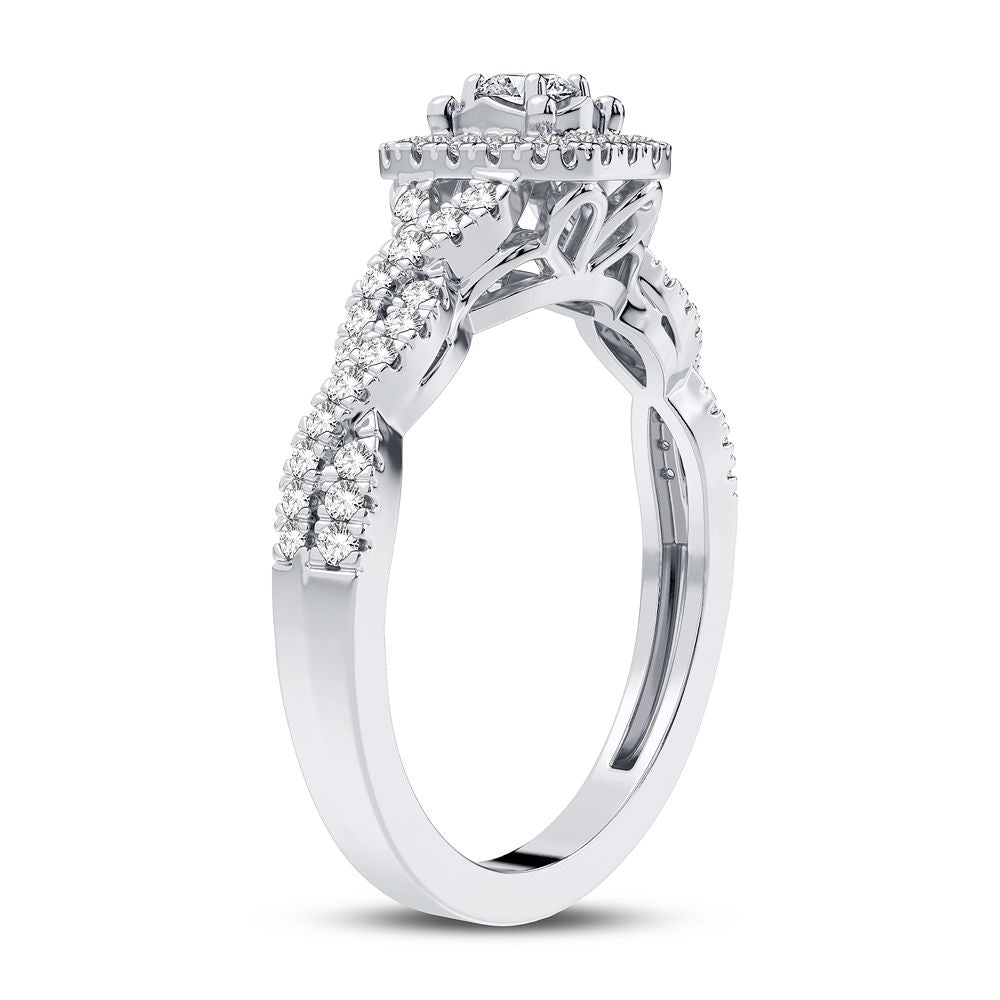 14K 0.33CT Diamond Ring - Solomon Jewelers