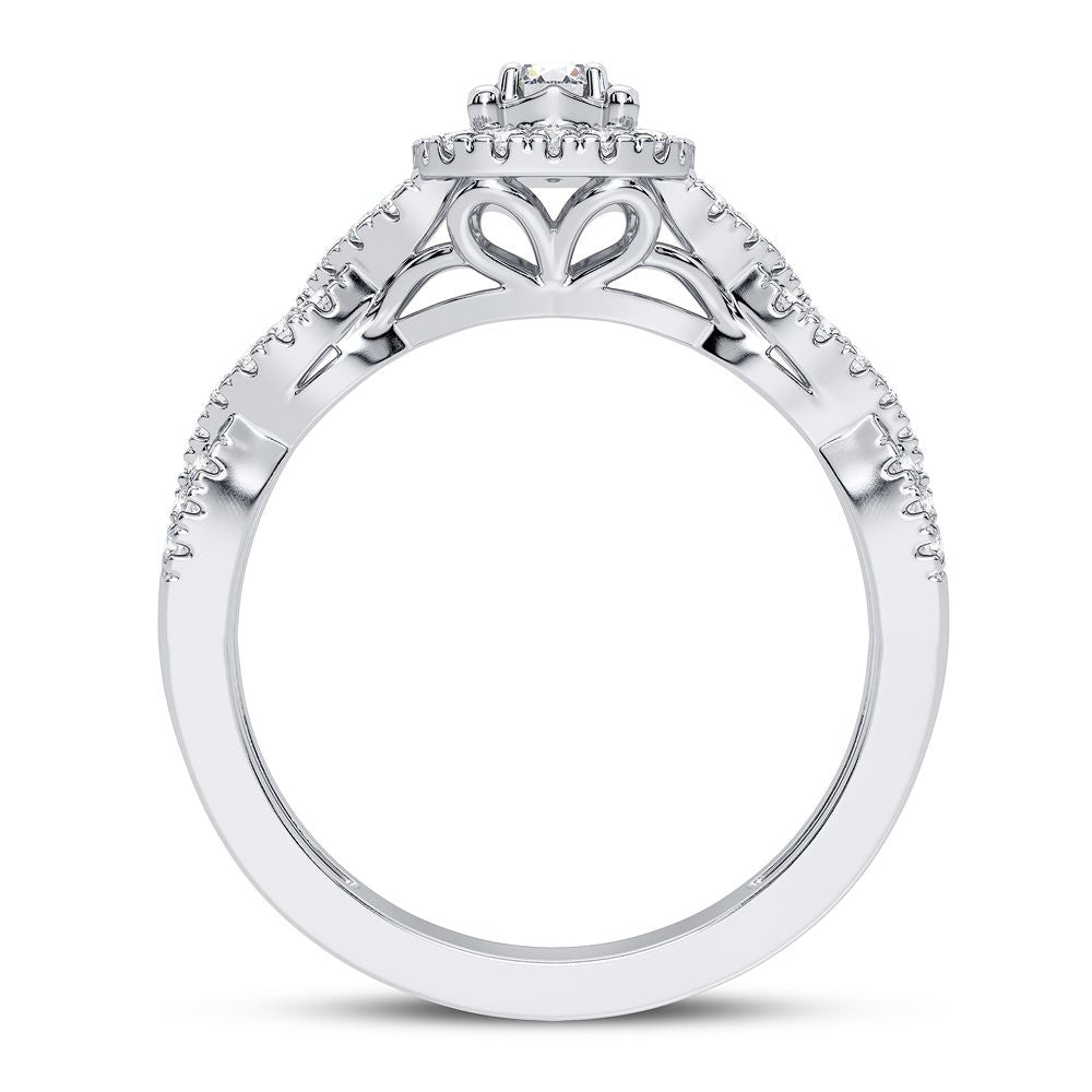 14K 0.33CT Diamond Ring - Solomon Jewelers