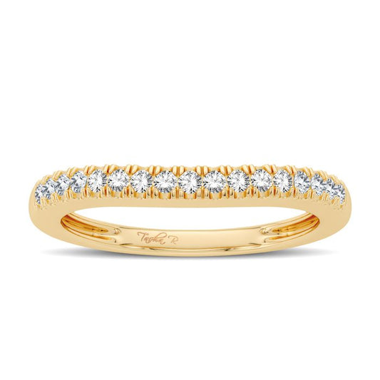 14K 0.17CT DIAMOND Enhancer Band