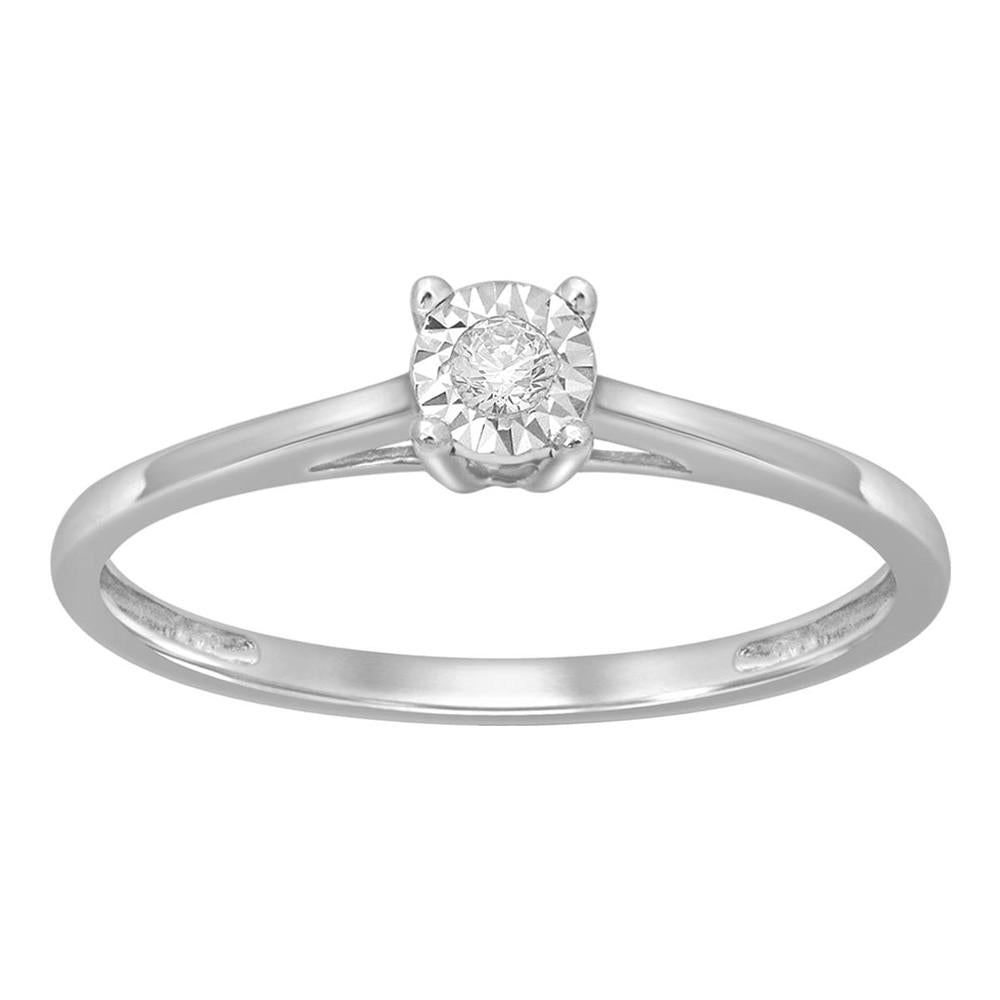10K 0.05ct Diamond Ring - Solomon Jewelers
