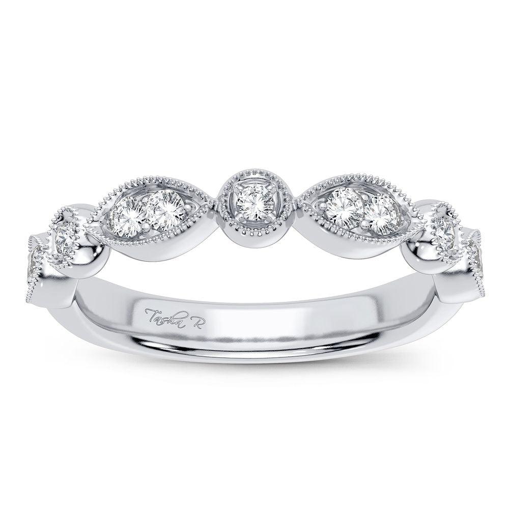 14K 0.17CT Diamond Band - Solomon Jewelers