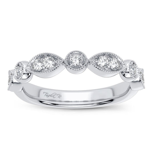 14K 0.17CT Diamond Band - Solomon Jewelers