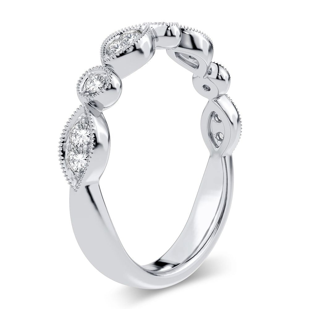 14K 0.17CT Diamond Band - Solomon Jewelers