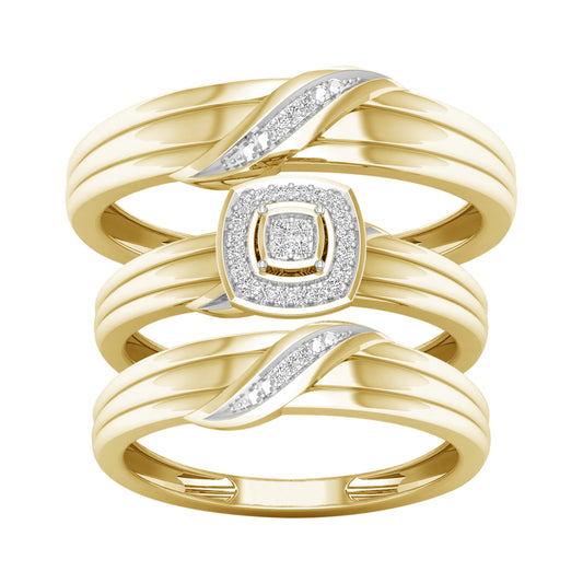 10K 0.07CT DIAMOND TIRO SET - Solomon Jewelers