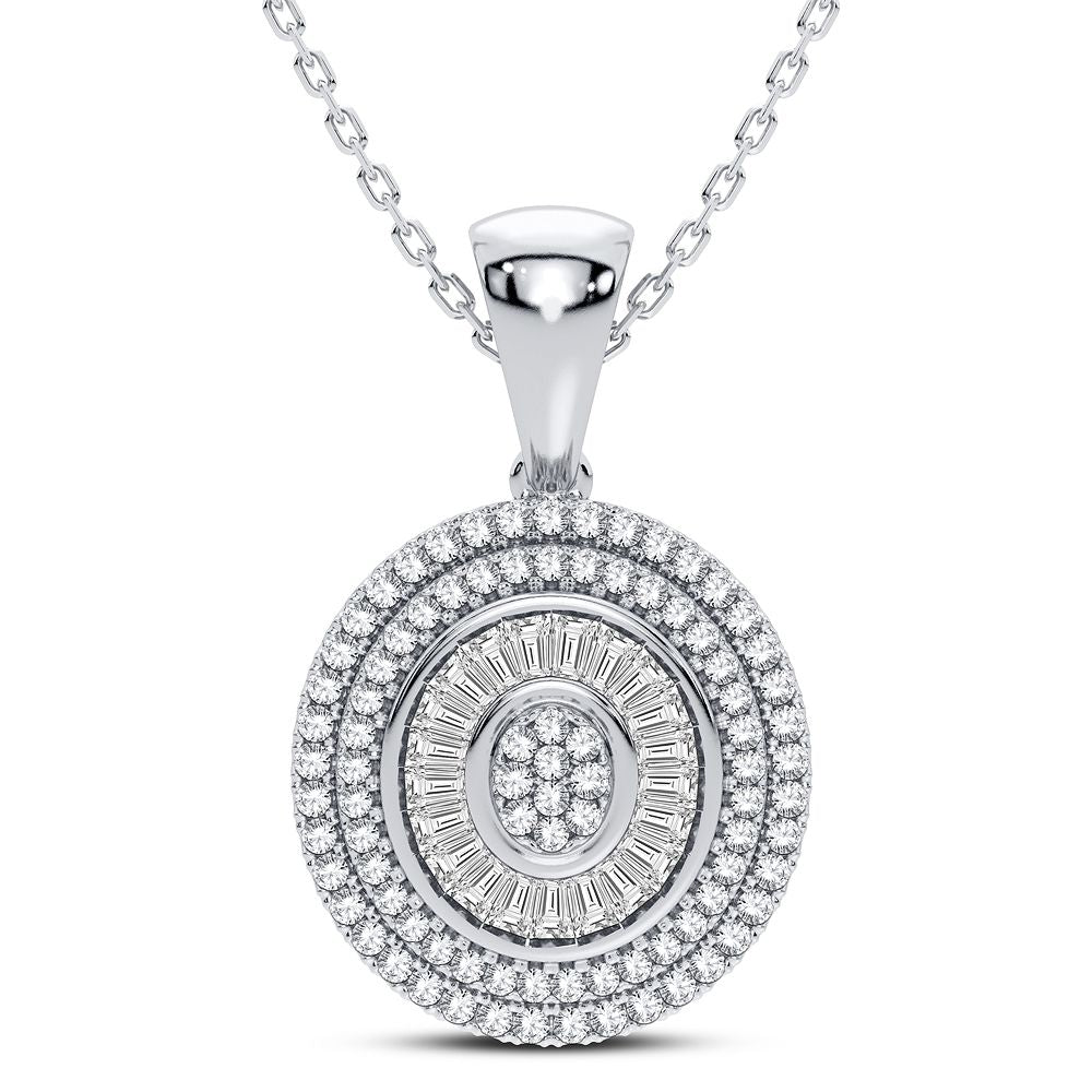 14K 0.40CT DAIMOND PENDANT - Solomon Jewelers