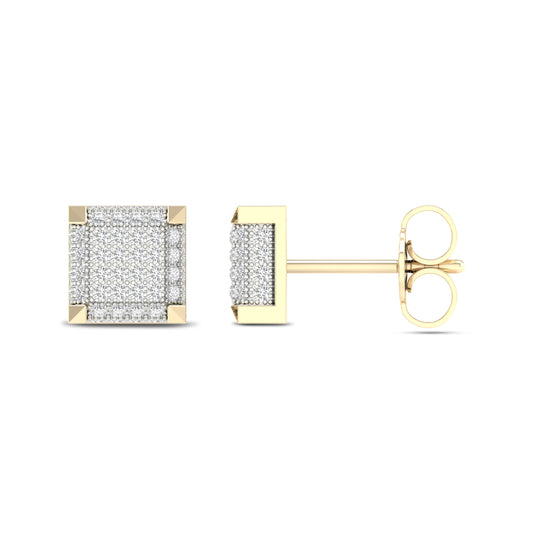 10K 0.33CT Diamond Earring - Solomon Jewelers