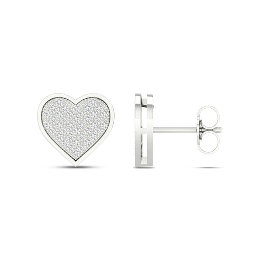 10K 0.25CT Diamond Earring - Solomon Jewelers