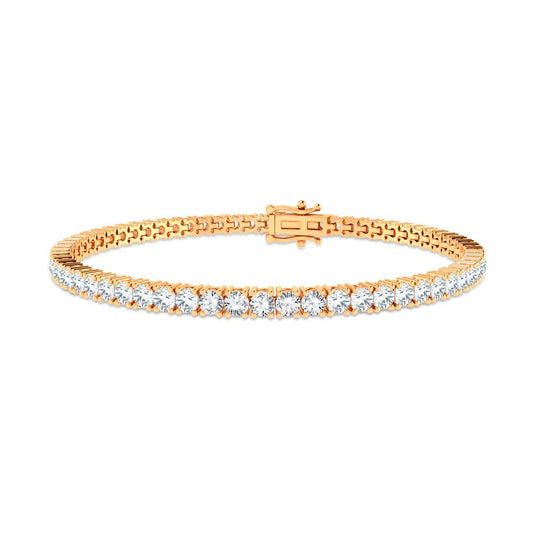 14K 4.08ct Diamond Bracelet - Solomon Jewelers