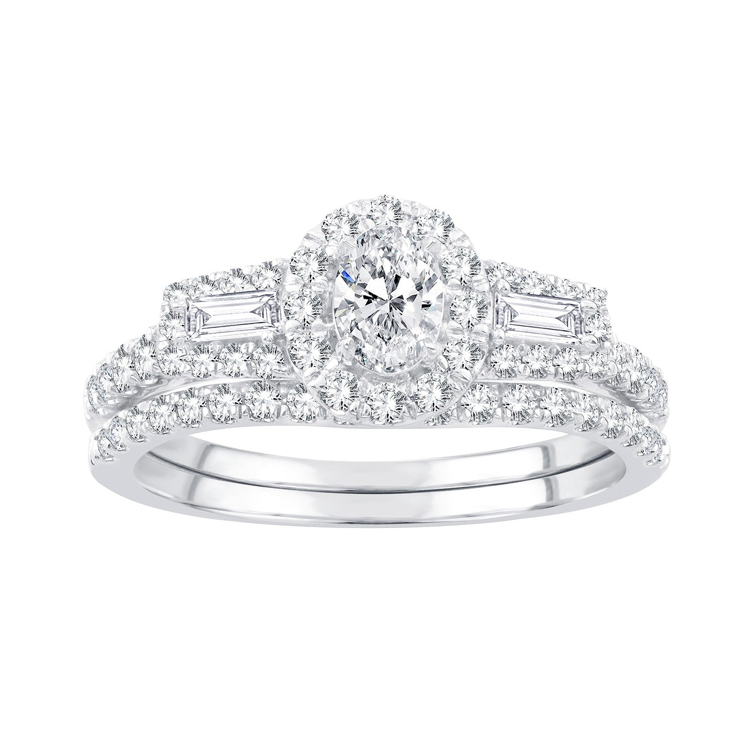 14K 1.00CT Diamond BRIDAL RING - Solomon Jewelers
