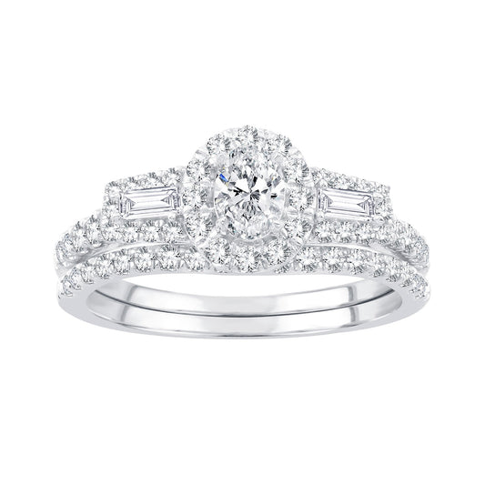 14K 1.00CT Diamond BRIDAL RING - Solomon Jewelers