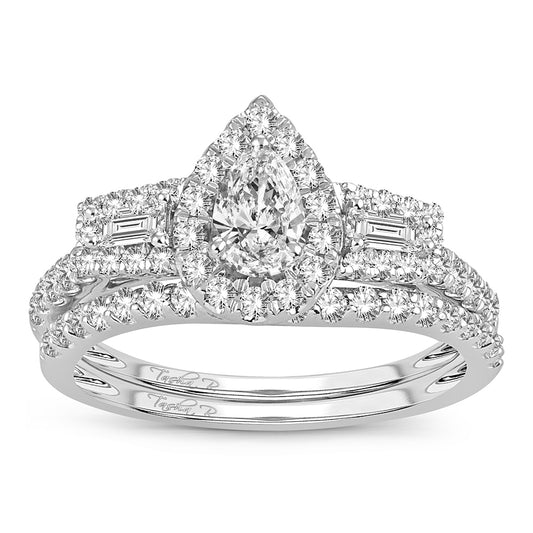 14K 1.00CT Diamond BRIDAL RING - Solomon Jewelers