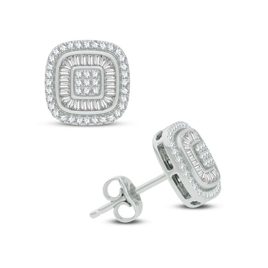 14K 0.50ct Diamond Earring - Solomon Jewelers