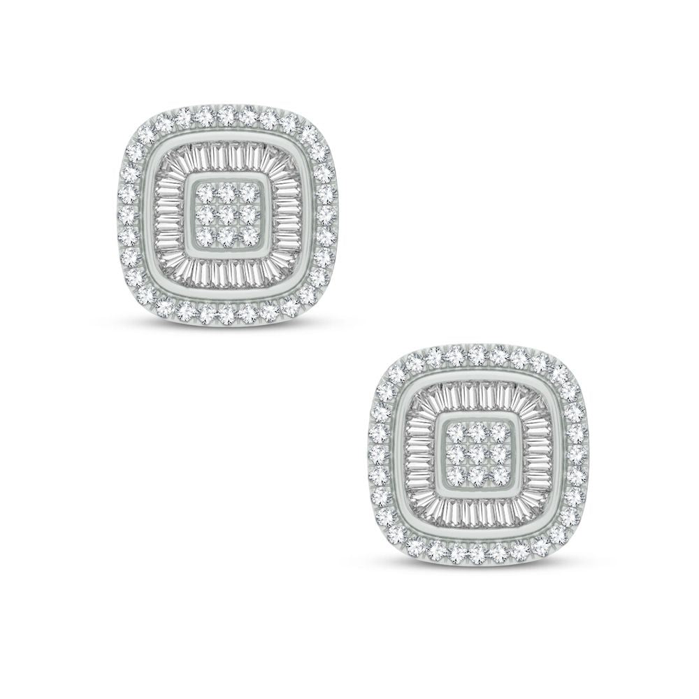 14K 0.50ct Diamond Earring - Solomon Jewelers