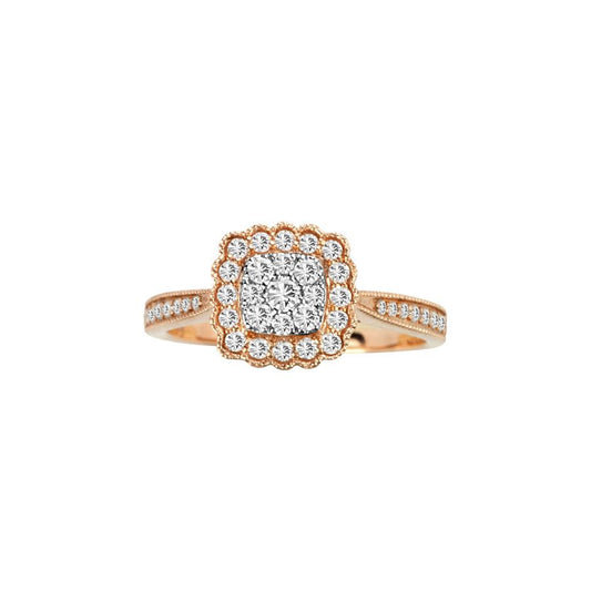 14K 0.40CT Diamond RING - Solomon Jewelers