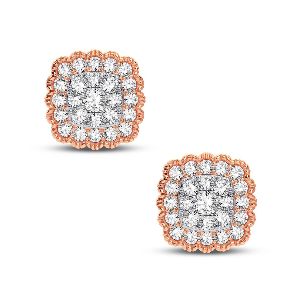 14K 0.50CT Diamond Earring - Solomon Jewelers