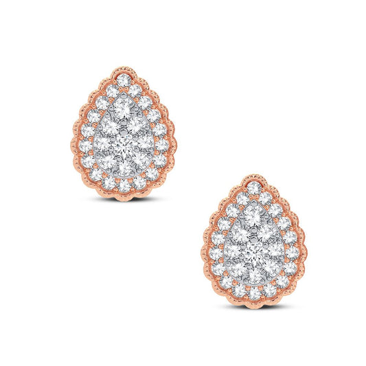 14K 0.50CT DIAMOND EARRING - Solomon Jewelers