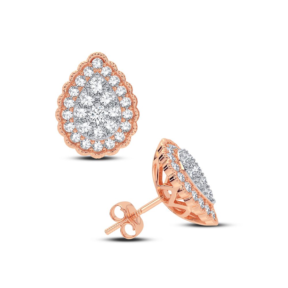 14K 0.50CT DIAMOND EARRING - Solomon Jewelers