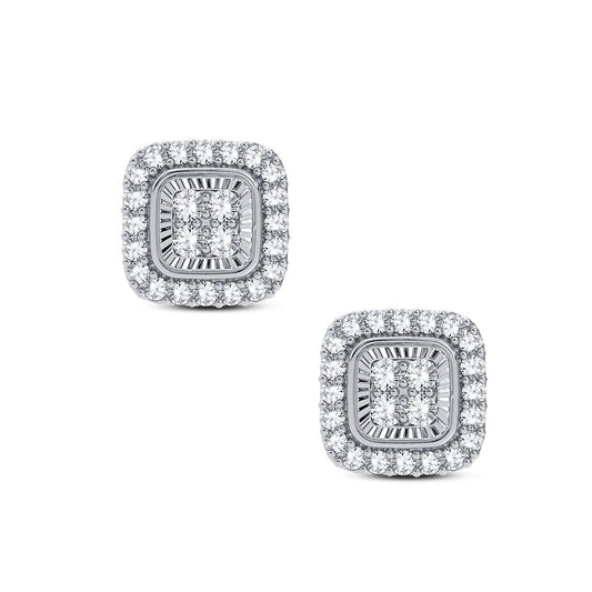 14K 0.33CT DIAMOND EARRING - Solomon Jewelers