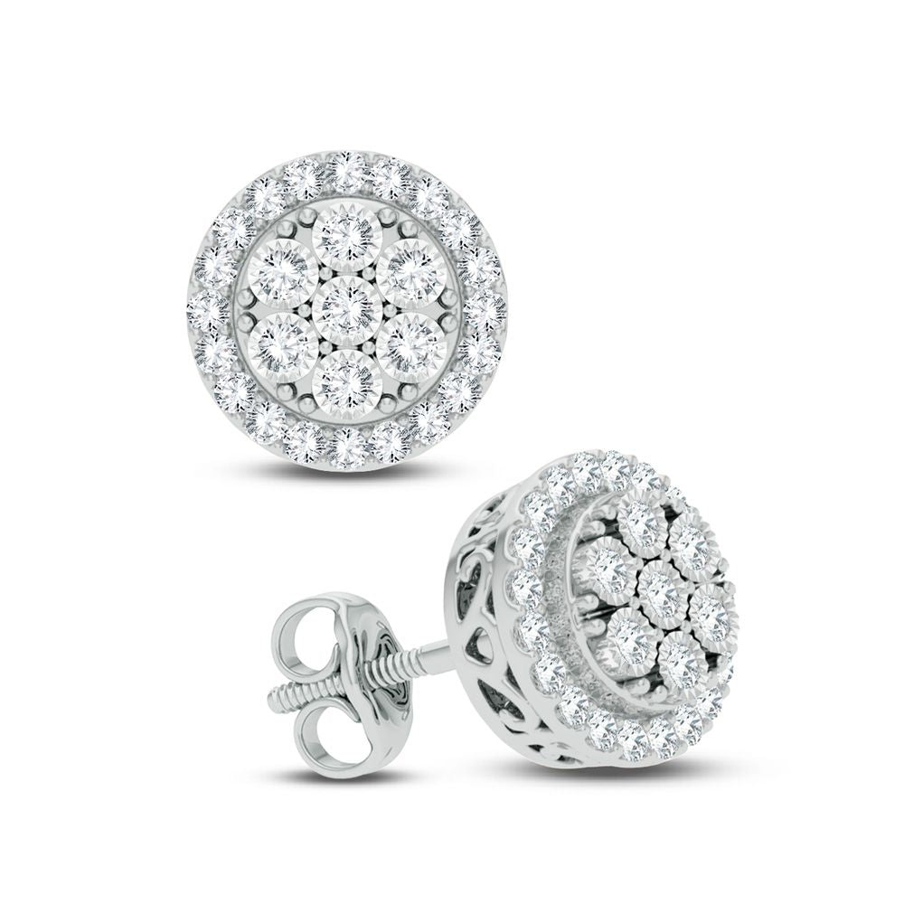 14K 0.50CT DIAMOND EARRING - Solomon Jewelers