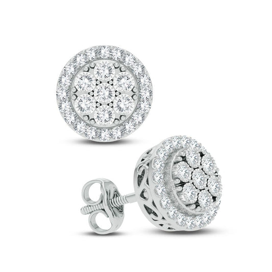 14K 0.50CT DIAMOND EARRING - Solomon Jewelers