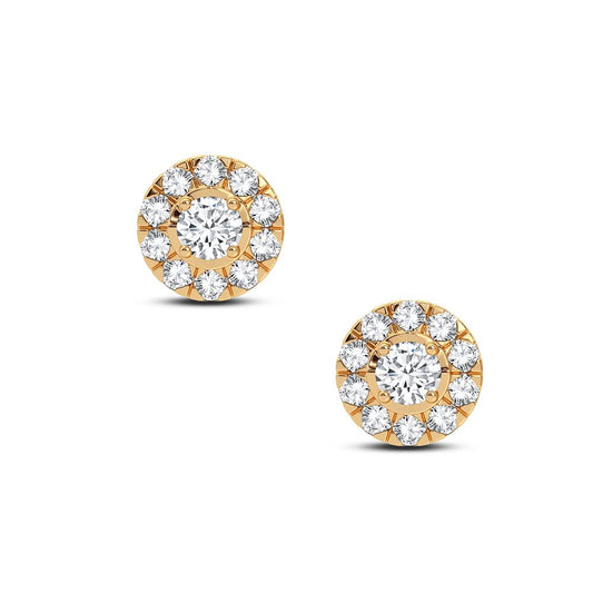 14K 0.25CT DIAMOND EARRING - Solomon Jewelers