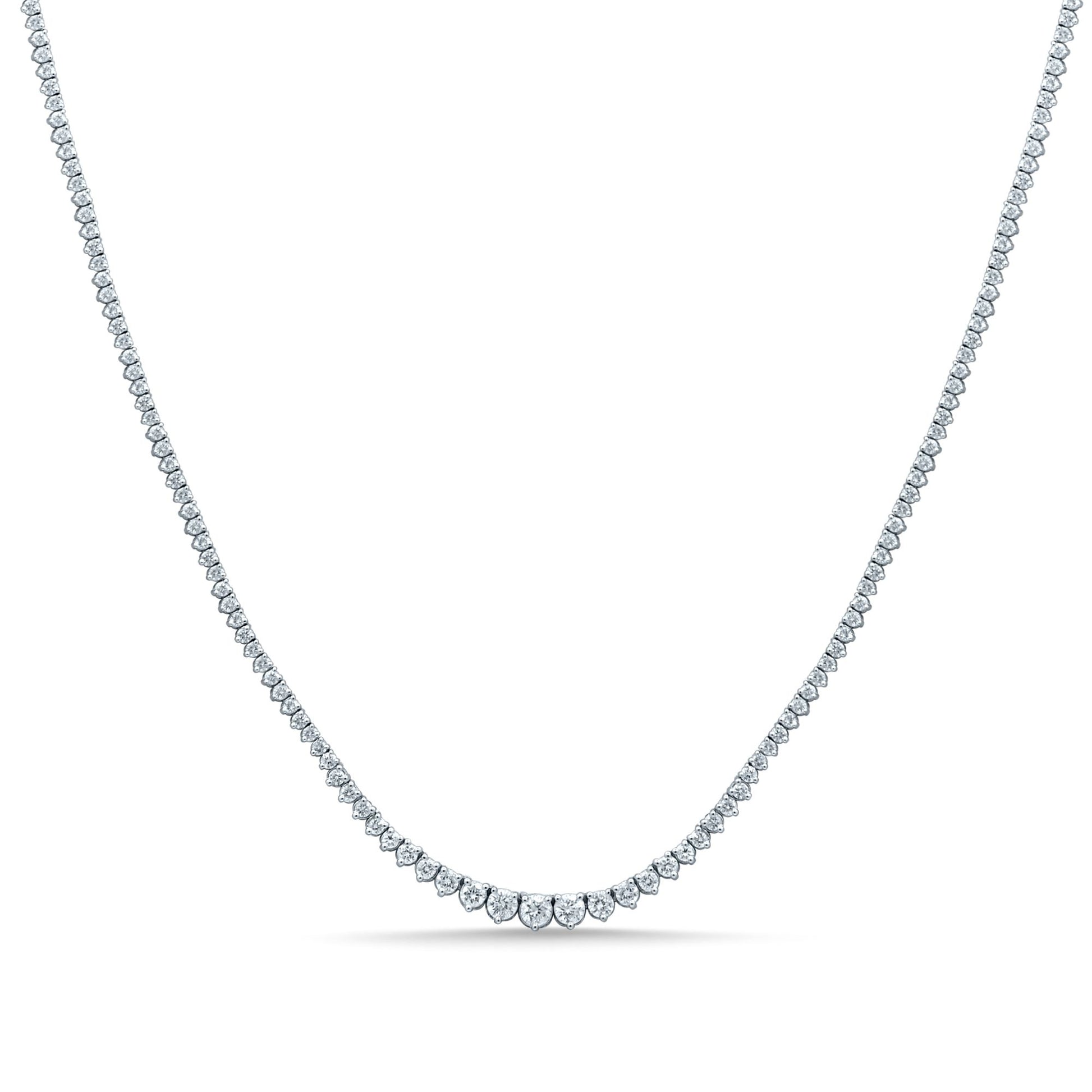 14K 3.00CT Diamond NECKLACE - Solomon Jewelers