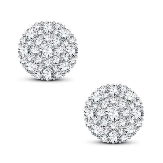 14K 0.50CT Diamond Earring - Solomon Jewelers