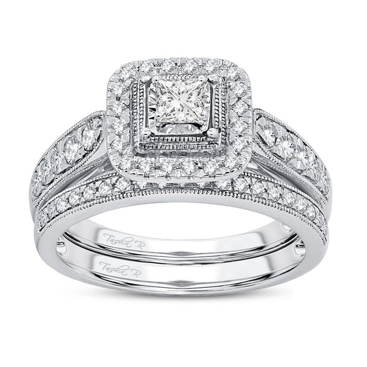 14K 0.75CT DIAMOND BRIDAL RING - Solomon Jewelers