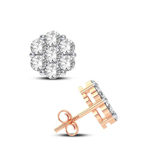14K 2.00CT Diamond Earring - Solomon Jewelers