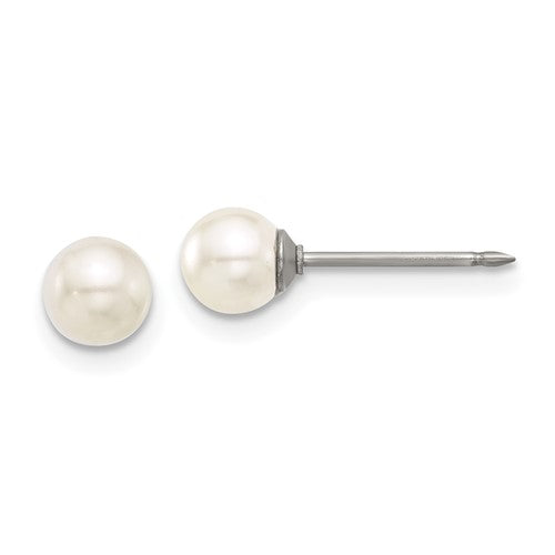 inverness-titanium-5mm-glass-pearl-post-earrings-SolomonJeweler-Wichita-KS-CustomJewelry
