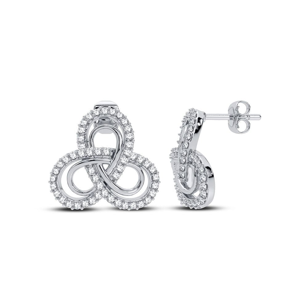 14K 0.42CT DIAMOND EARRING - Solomon Jewelers