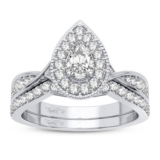 14K 0.60CT DIAMOND Bridal Ring