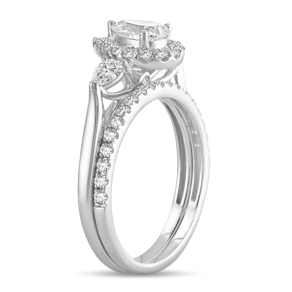 14K 1.20CT Diamond BRIDAL RING - Solomon Jewelers