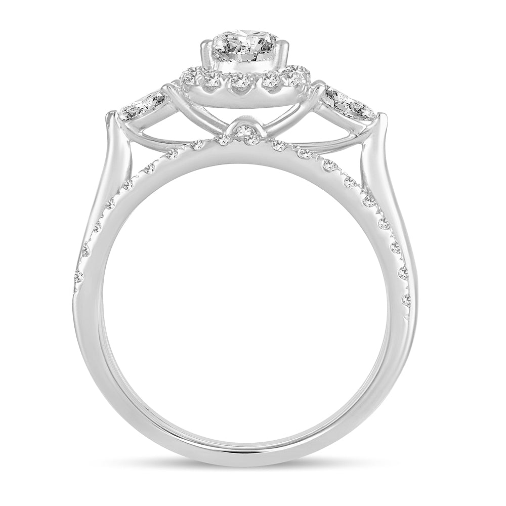 14K 1.20CT Diamond BRIDAL RING - Solomon Jewelers