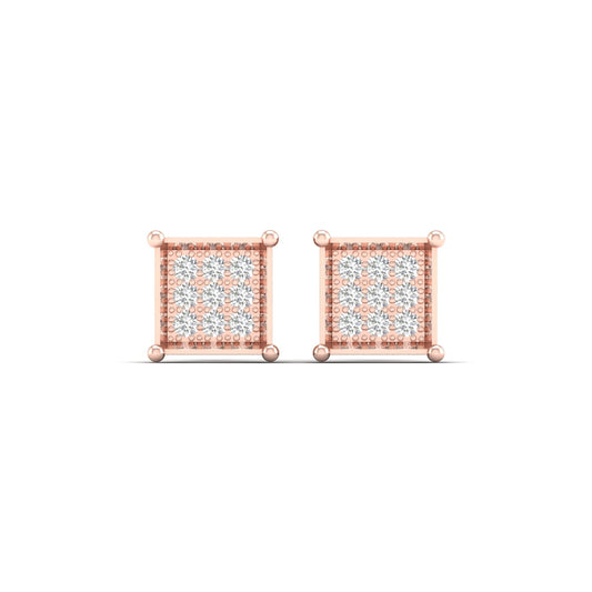 10K 0.05CT DIAMOND Earring