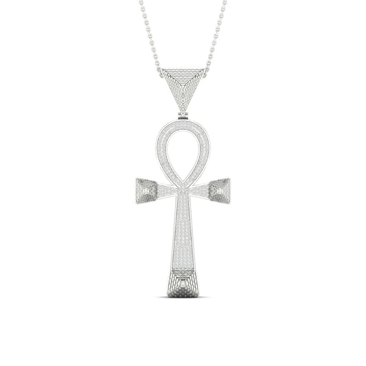 10K 0.50CT Diamond Pendant - Solomon Jewelers