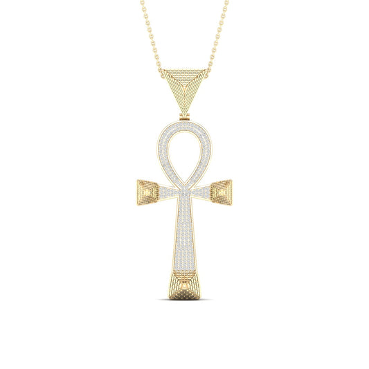 10K 0.50CT Diamond Pendant - Solomon Jewelers