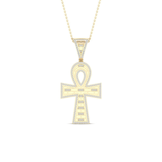 10K 0.50CT Diamond Pendant - Solomon Jewelers
