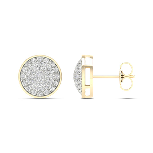 10K 0.25CT Diamond Earring - Solomon Jewelers