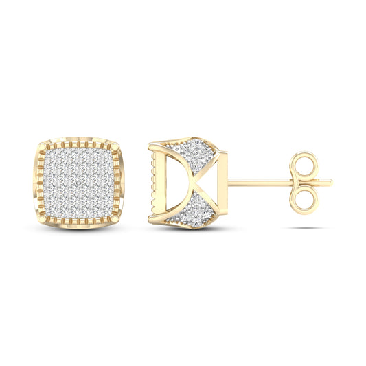 10K 0.33CT Diamond Earring - Solomon Jewelers