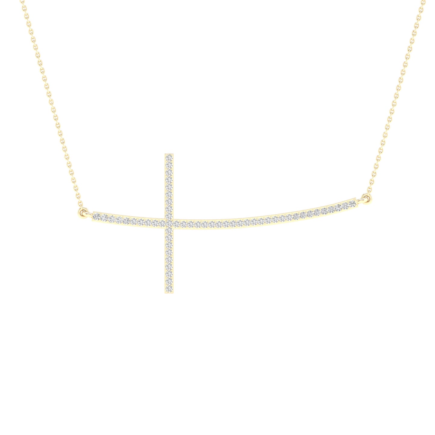 10K 0.15ct Diamond Neckalce - Solomon Jewelers