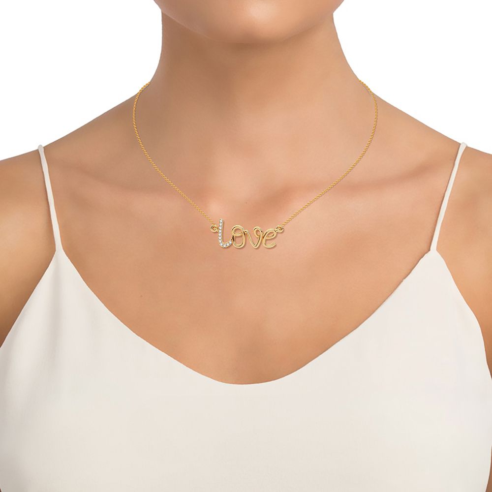 10K 0.02CT Diamond Pendant - Solomon Jewelers