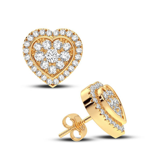 14K 0.43CT Diamond Pendant - Solomon Jewelers