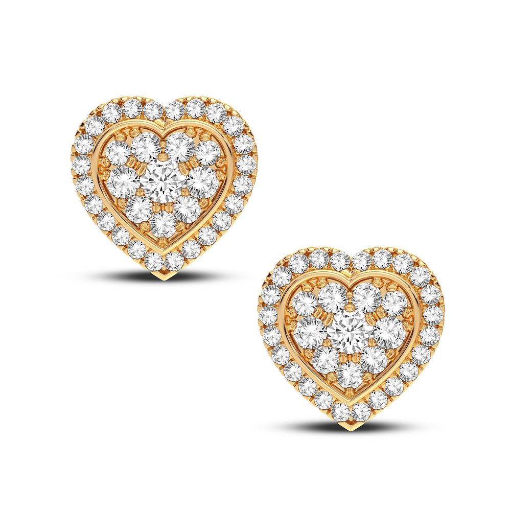 14K 0.43CT Diamond Pendant - Solomon Jewelers
