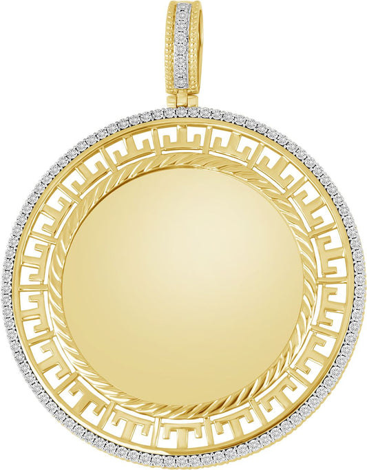 10k 0.33ct Memory Pendant - Solomon Jewelers