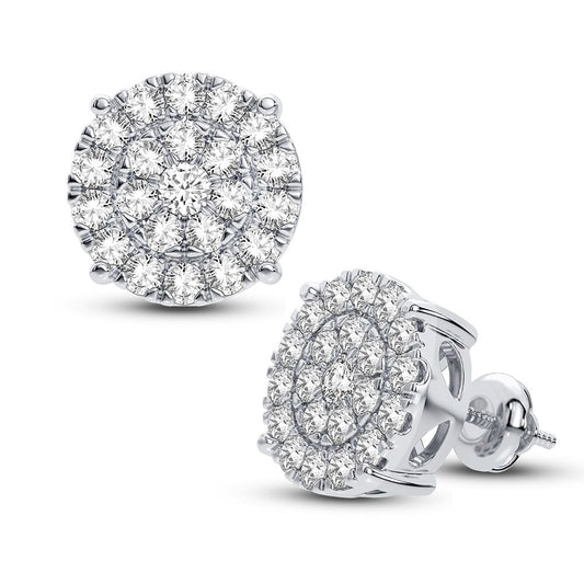 10K 1.00CT DIAMOND EARRING - Solomon Jewelers