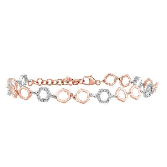 10K 0.27ct DIAMOND Bracelet